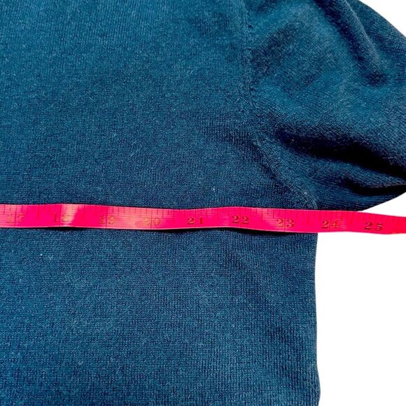 Woolrich Men's 1/4 Zip Sweater Pullover Navy Blue Size X-Large. Cotton Blend - Picture 3 of 7